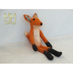 Felt animal model Fox Whiz-kid (medium)