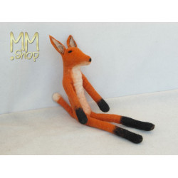 Felt animal model Fox Smarty L