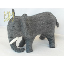 Felt animals model Elephant L