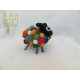Felt animal model Sheep Polkadot multi coloured