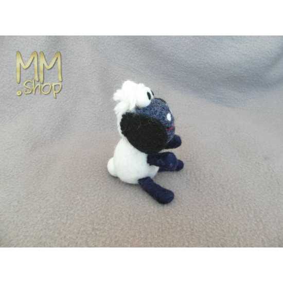 Felt animal model Sheep black feet (small) - Multi Mundo Shop