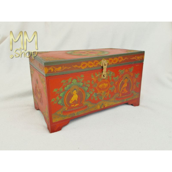 Wooden Box Buddha L